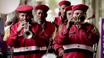 Mohammad Hasaballah's brass band